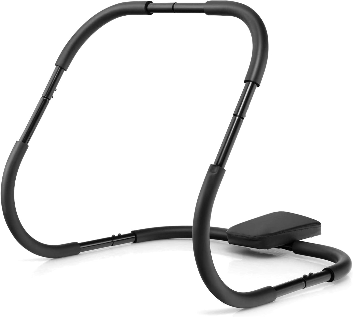 Ab Crunch Trainer Machine,Ab Roller for Home,Portable Sit up Exercise Equipment for Core Strength,Sturdy Ab Workout Equipment,Black