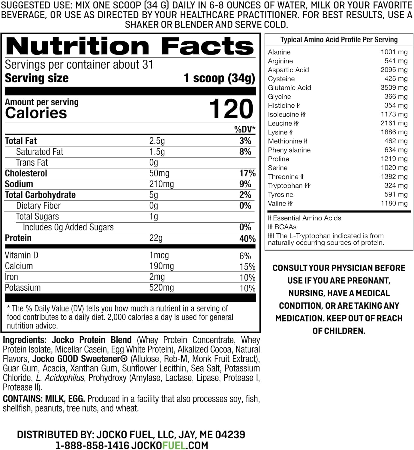Mölk Whey Protein Powder 22G Low Sugar Monk Fruit Blend - Muscle Recovery & Growth, Packaging May Vary (31 Servings, Mint Chocolate)