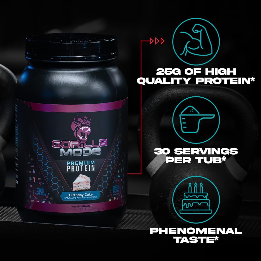 Premium Whey Protein - Chocolate Peanut Butter, 25 Grams of Whey Protein Isolate & Concentrate,Recover and Build Muscle (30 Servings)