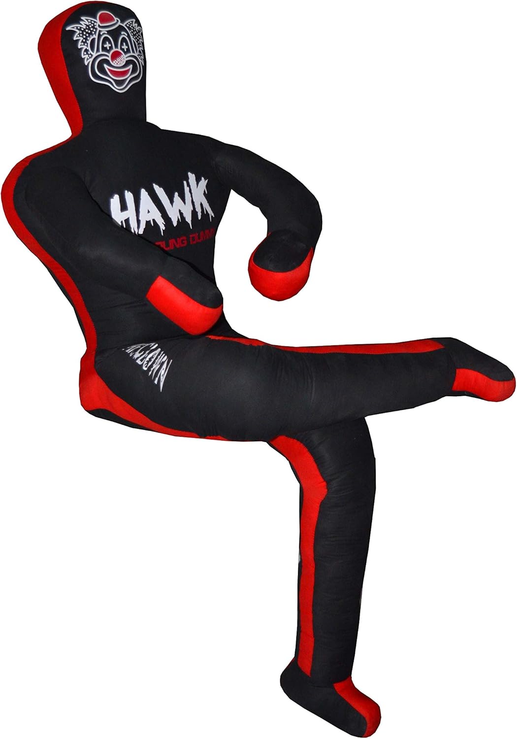 Clown Grappling Dummy for Combat Sports Mastery, Moveable and Strikeable Punching Dummy for Adults, 5 Ft. Boxing Dummy for MMA Jiu-Jitsu, Judo, Karate, and Wrestling Training and Sparring