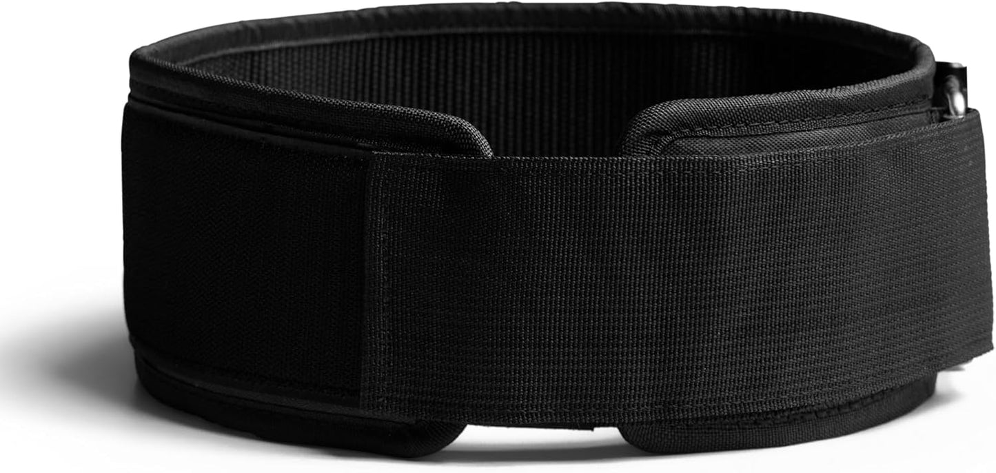 Quick Locking Weight Lifting Belt for Men Gym Belt for Powerlifting Deadlift Belt with 4 Inch Neoprene Metal Buckle Back Support Weightlifting Belt Women