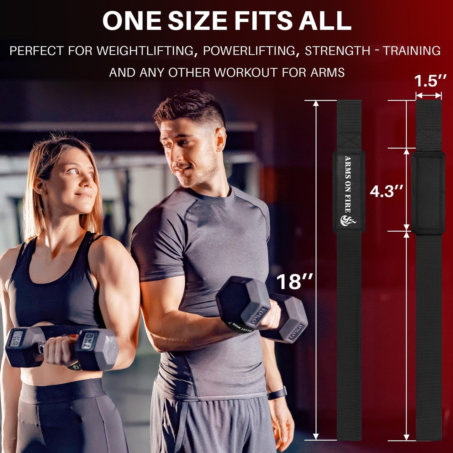 Wrist Lifting Straps with Neoprene Padding Support β Heavy Duty Wrist Workout Straps for Men and Women β Ideal for Powerlifting, Strength Training, Bodybuilding