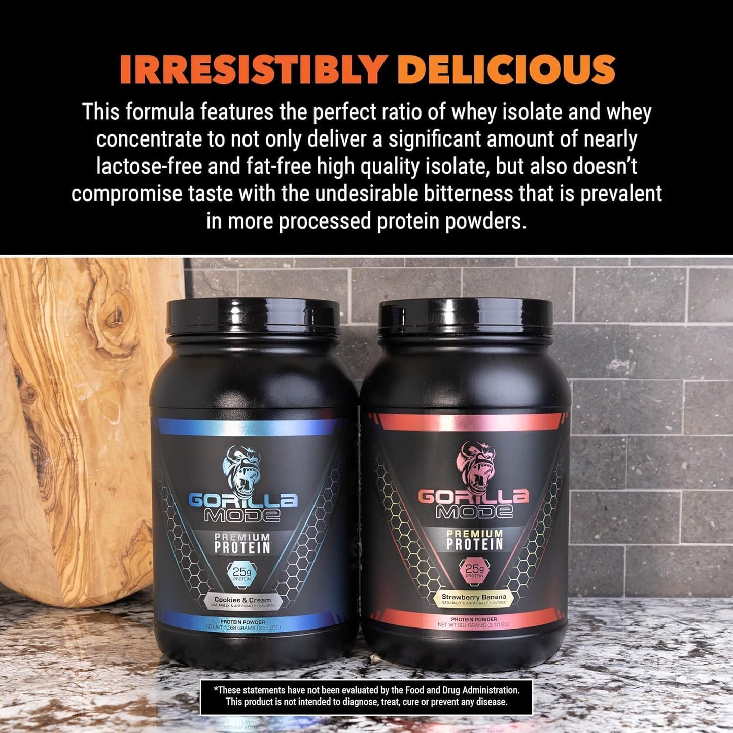 Premium Whey Protein - Birthday Cake, 25 Grams of Whey Protein Isolate & Concentrate,Recover and Build Muscle (30 Servings)