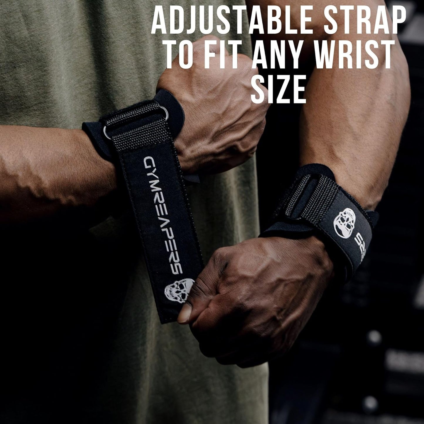 Weight Lifting Hooks (Pair), Heavy Duty Power Wrist Straps Hand Grip Support for Deadlifts, Pull Ups, Shrugs - Gym Gloves for Men and Women