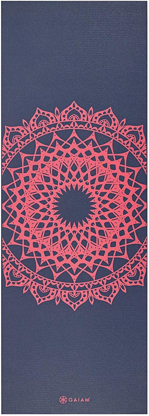 Print Yoga Mat, Non Slip Exercise & Fitness Mat for All Types of Yoga, Pilates & Floor Exercises