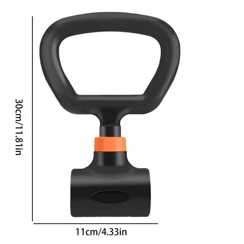 Dumbbell Kettlebell Converter Kettlebell Grip Handle Workout Accessories Adjustable Exercise Equipment Attachment for Weight