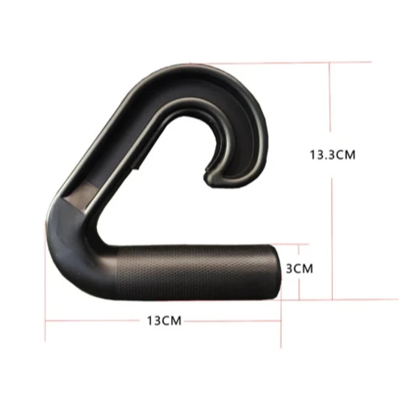 Pull up Hand Grip Ergonomic Hook Type Fitness Handle Gym Deadlift Pull down Grips Versatile Weights Roating Exercise Equipment