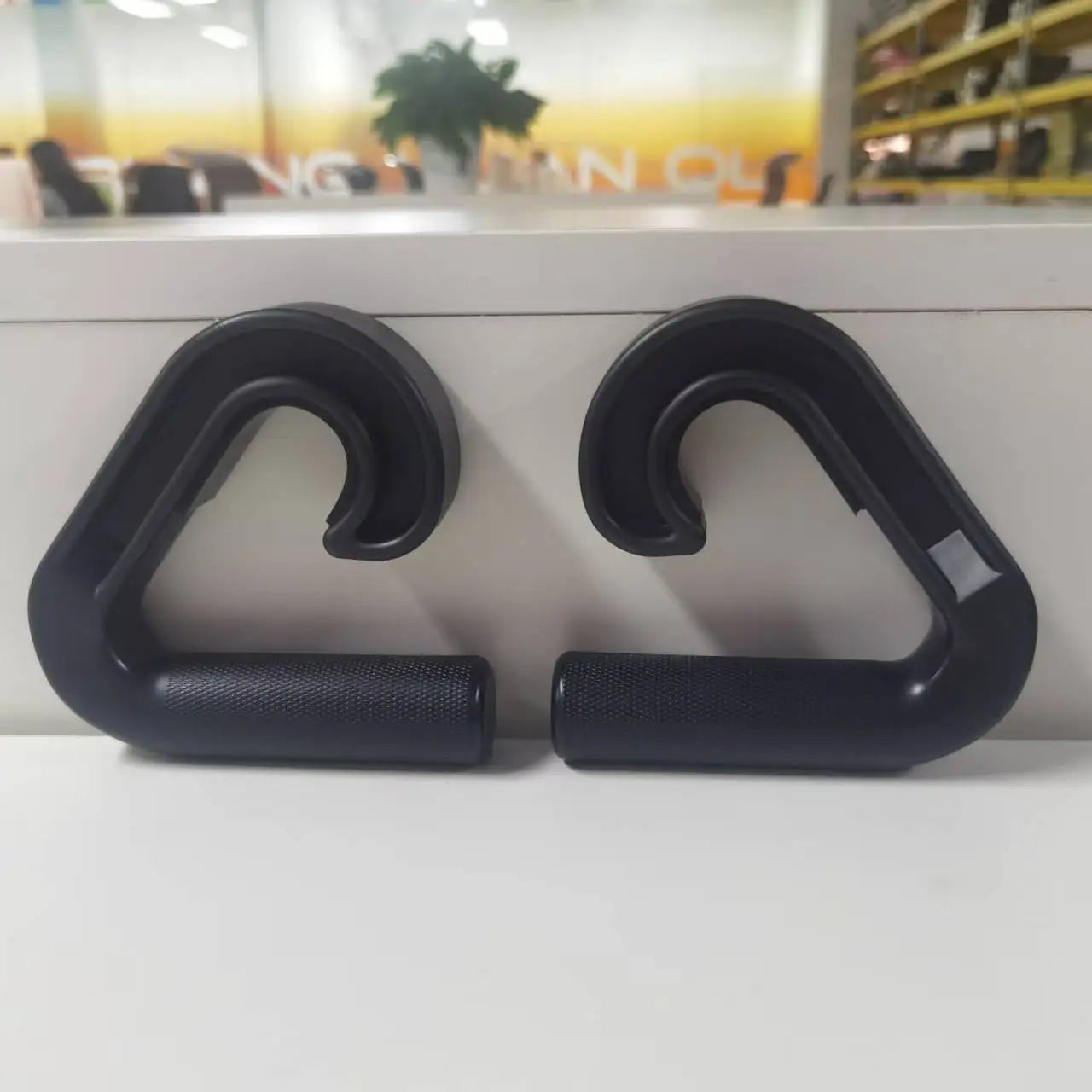 Pull up Hand Grip Ergonomic Hook Type Fitness Handle Gym Deadlift Pull down Grips Versatile Weights Roating Exercise Equipment