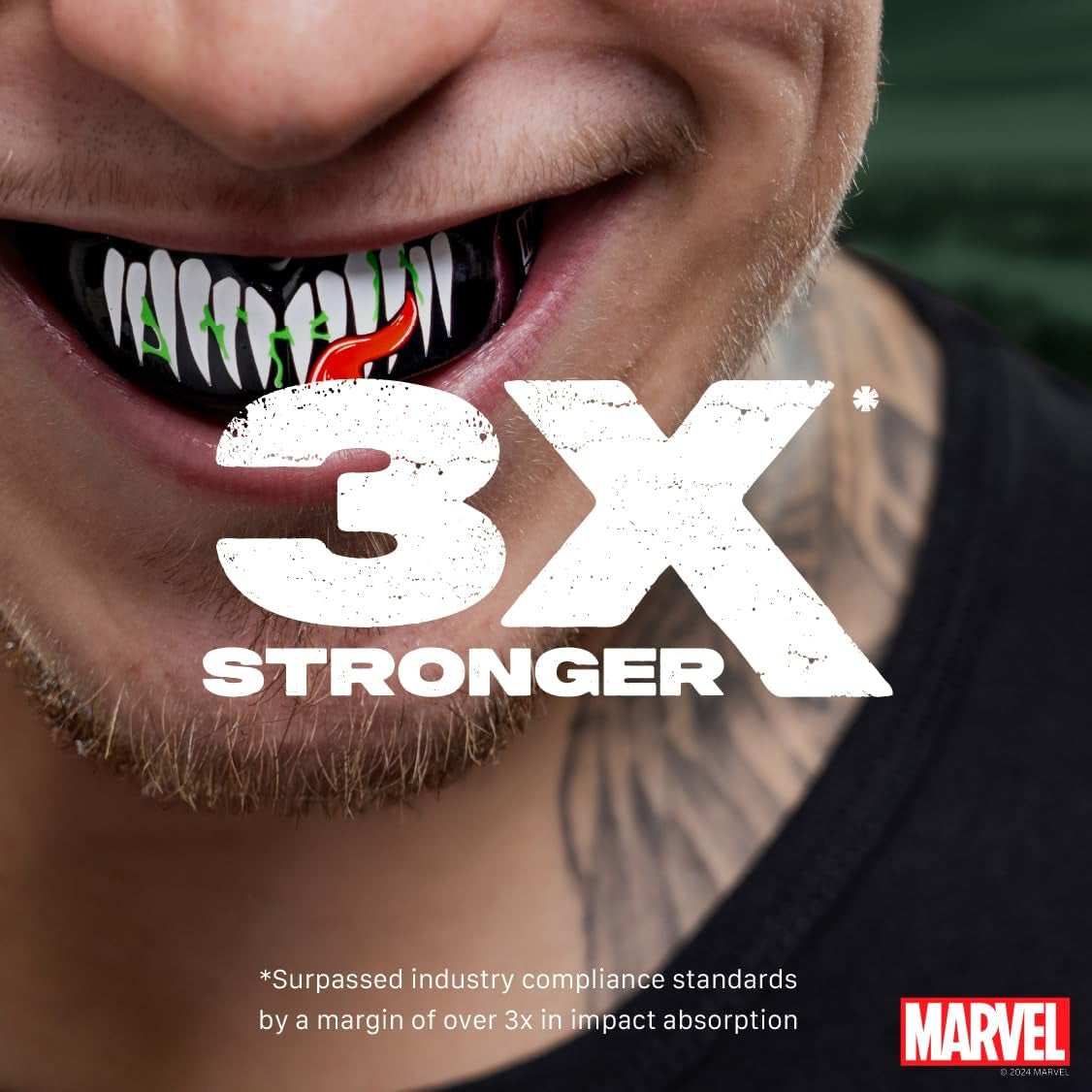 Venom Sports Mouthguard Dual Layer Premium Protection Adults Gum Shield with Case for Boxing, MMA, Rugby, Martial Arts, Judo and All Contact Sports