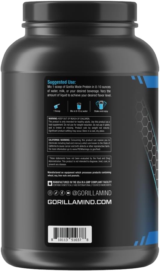 Premium Whey Protein - Cookies and Cream, 25 Grams of Whey Protein Isolate & Concentrate,Recover and Build Muscle (30 Servings)