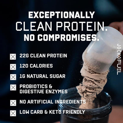 Mölk Whey Protein Powder 22G Low Sugar Monk Fruit Blend - Muscle Recovery & Growth, Packaging May Vary (31 Servings, Chocolate Peanut Butter)