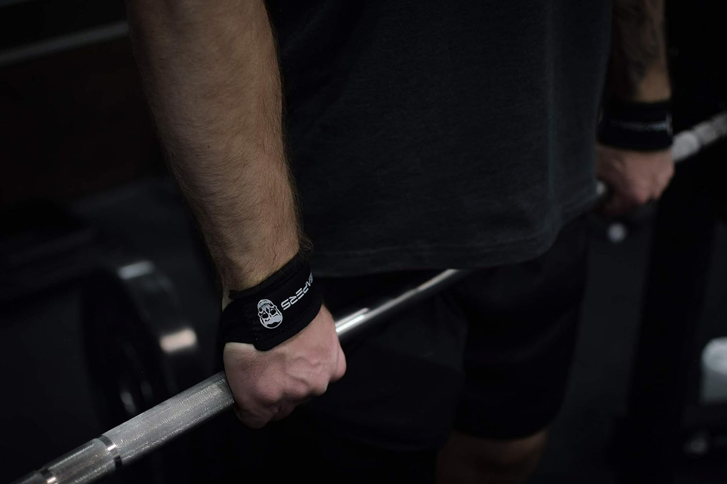 Lifting Wrist Straps for Weightlifting, Bodybuilding, Powerlifting, Strength Training, & Deadlifts - Padded Neoprene with 18 Inch Cotton