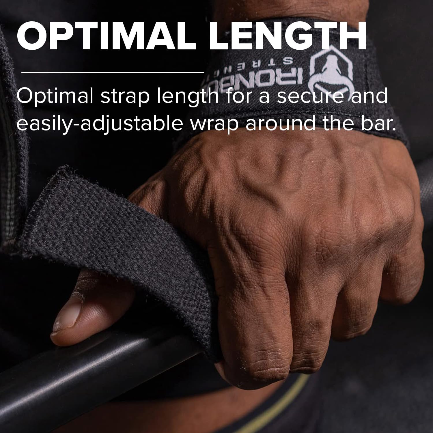 Lifting Wrist Straps for Weightlifting (1 Pair) – Padded Lifting Straps for Deadlifts, Powerlifting, Strength Training & Bodybuilding – Gym Straps for Men & Women