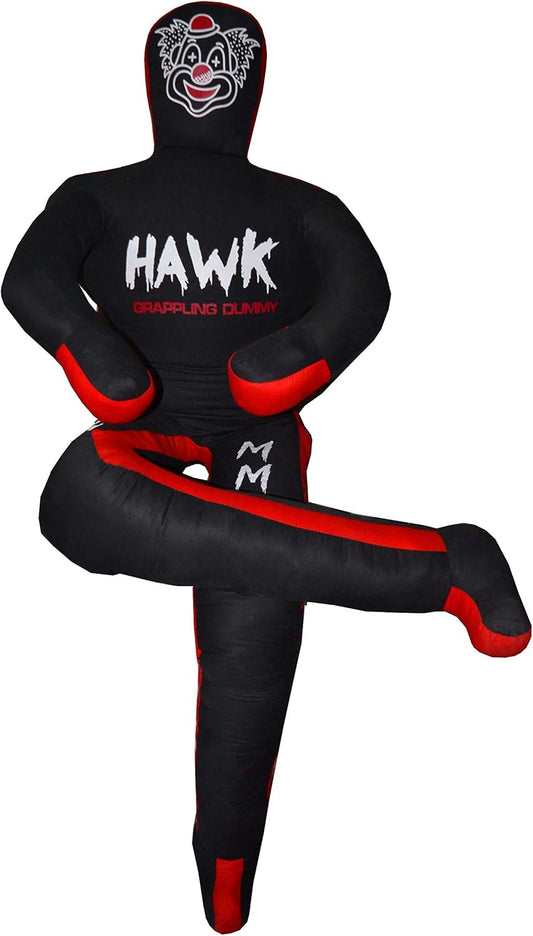 Clown Grappling Dummy for Combat Sports Mastery, Moveable and Strikeable Punching Dummy for Adults, 5 Ft. Boxing Dummy for MMA Jiu-Jitsu, Judo, Karate, and Wrestling Training and Sparring