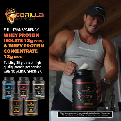 Premium Whey Protein - Birthday Cake, 25 Grams of Whey Protein Isolate & Concentrate,Recover and Build Muscle (30 Servings)