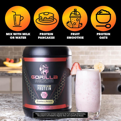 Premium Whey Protein - Cookies and Cream, 25 Grams of Whey Protein Isolate & Concentrate,Recover and Build Muscle (30 Servings)