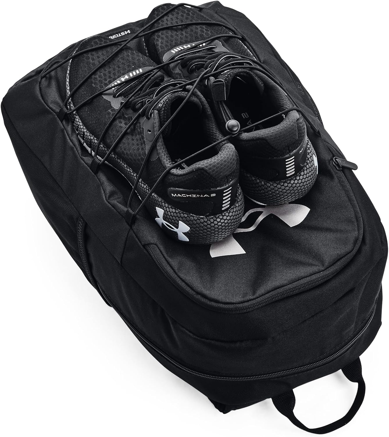 Unisex-Adult Hustle Sport Backpack , Black (001)/Silver , One Size Fits All