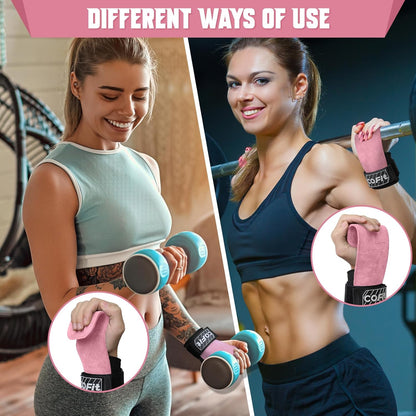 Wrist Straps for Weightlifting, Workout Wrist Wraps with Dual-Layer Oxford Leather, Enhanced Grip for Optimal Hand and Wrist Protection, Gym Lifting Straps for Deadlift and Powerlifting