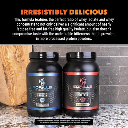 Premium Whey Protein - Chocolate Peanut Butter, 25 Grams of Whey Protein Isolate & Concentrate,Recover and Build Muscle (30 Servings)