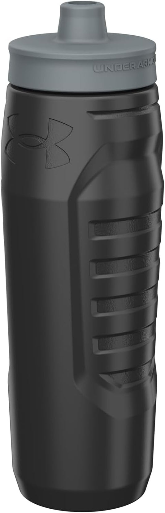 Squeeze Water Bottles, 32 Oz Water Bottles, Sideline Sports Water Bottle with Quick-Shot Lid, Quick & Easy Hydration, Gym Water Bottles, Squeeze Bottle, 1 32Oz Bottle