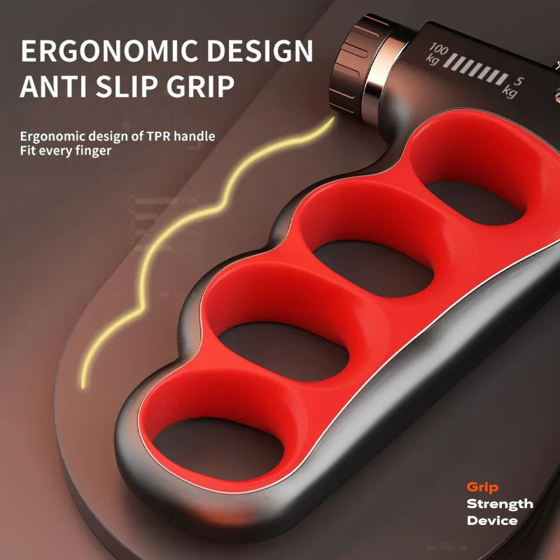 5-100Kg Grip Strength Gym Wrist Expander Hand Strengthener Adjustable Muscle Recovery Fitness Hand Strength Exercise